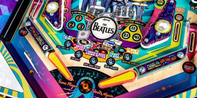 The Beatles Arcade Pinball Machine