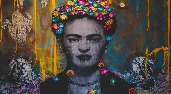 Self-portrait of Frida Kahlo